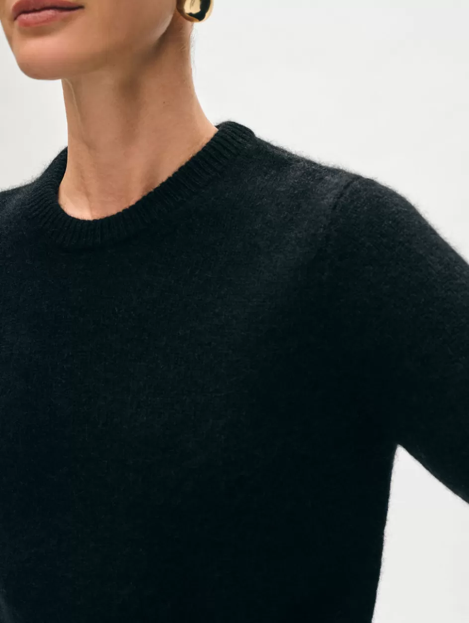 White + Warren Tops-brushed cashmere tee