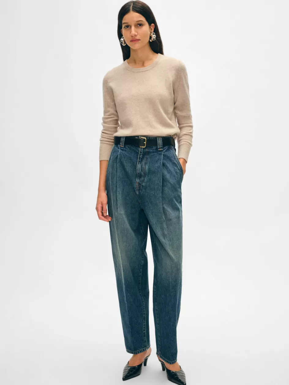 White + Warren Sweaters-cashmere crewneck