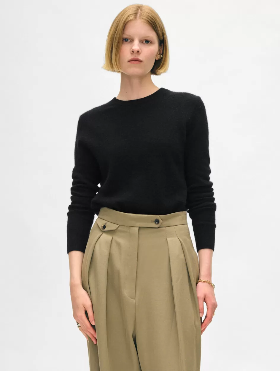 White + Warren Sweaters-cashmere crewneck