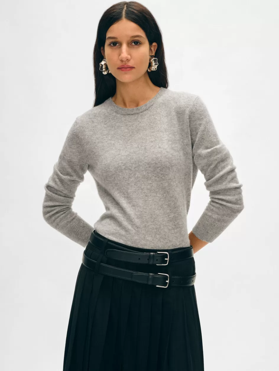 White + Warren Sweaters-cashmere crewneck