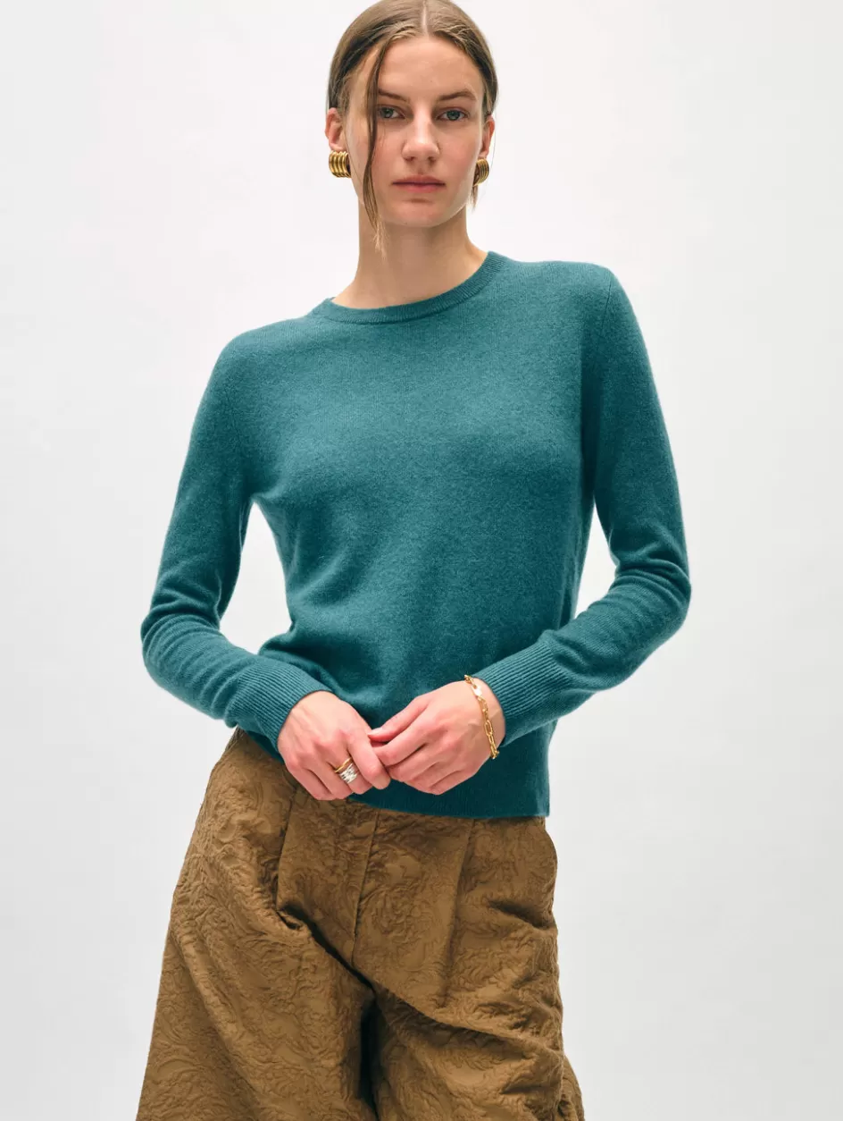 White + Warren Sweaters-cashmere crewneck