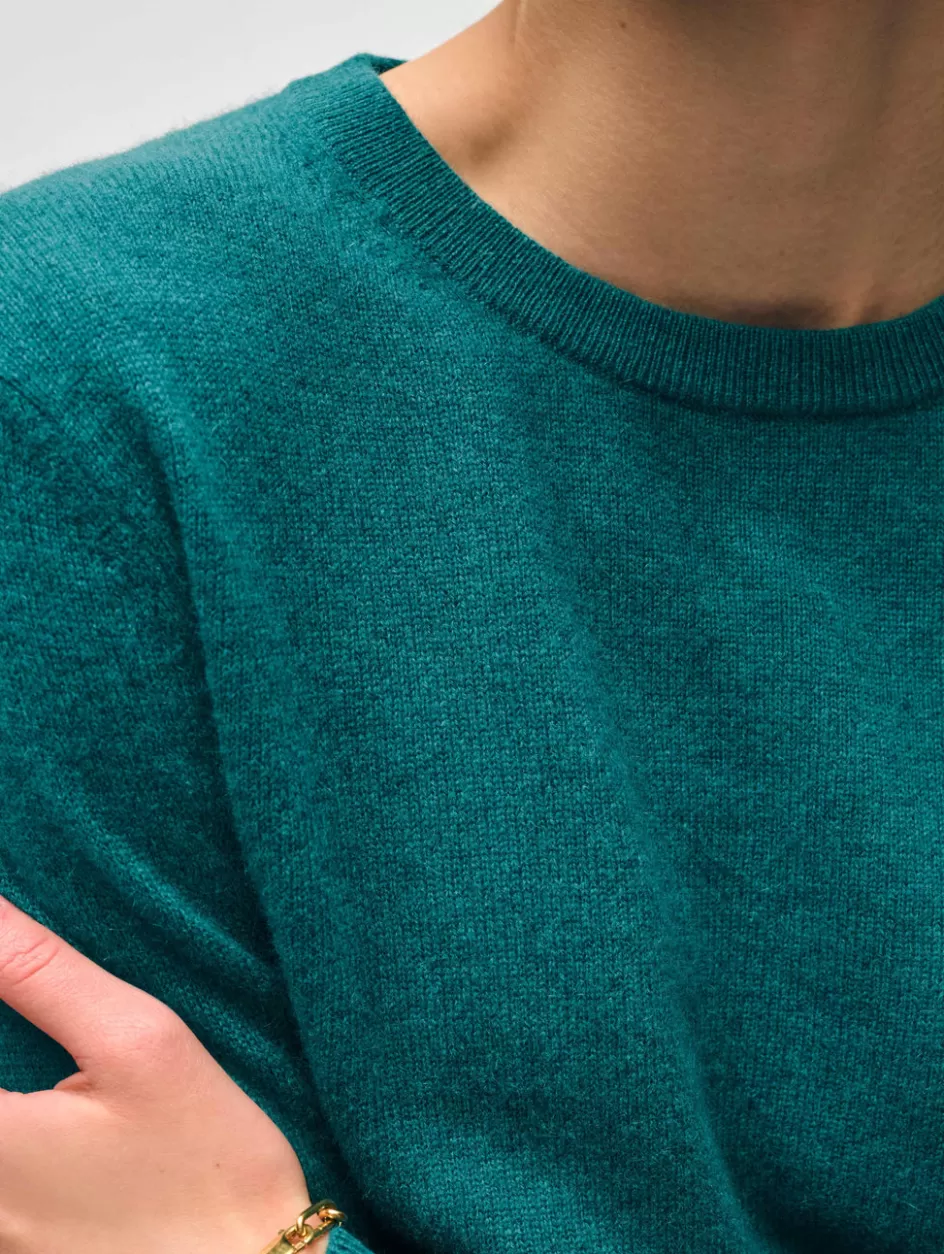 White + Warren Sweaters-cashmere crewneck