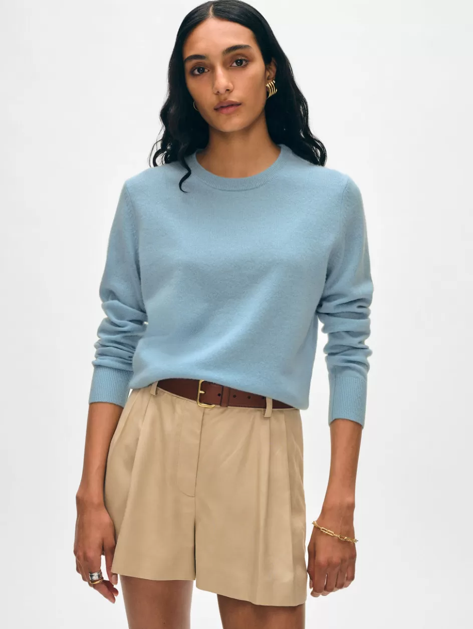 White + Warren Sweaters-cashmere crewneck