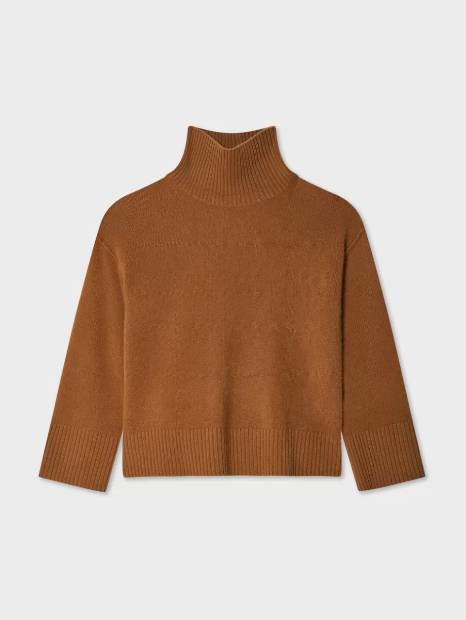 White + Warren Sweaters-cashmere easy standneck