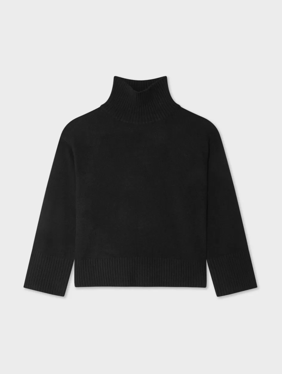 White + Warren Sweaters-cashmere easy standneck