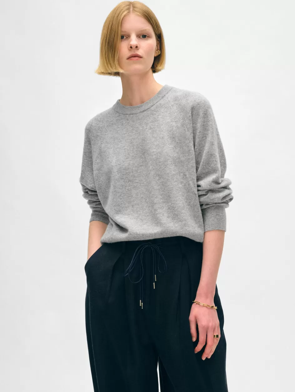 White + Warren Sweaters-cashmere easy sweatshirt