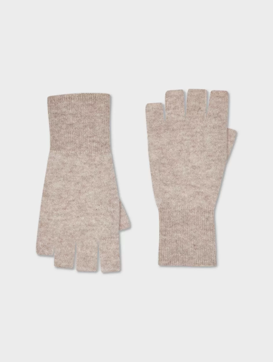 White + Warren Accessories-cashmere fingerless glove