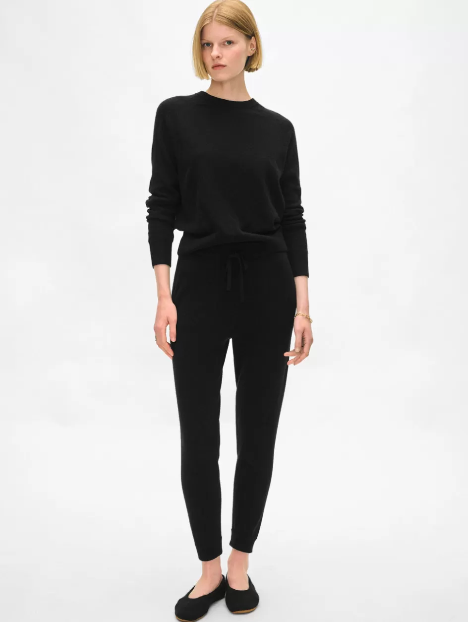 White + Warren Bottoms-cashmere jogger