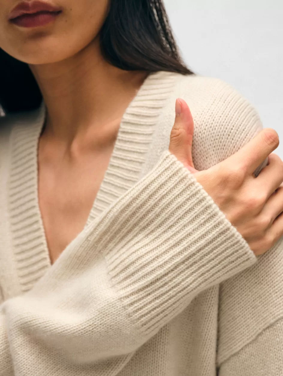 White + Warren Cardigans-cashmere luxe pocket cardigan