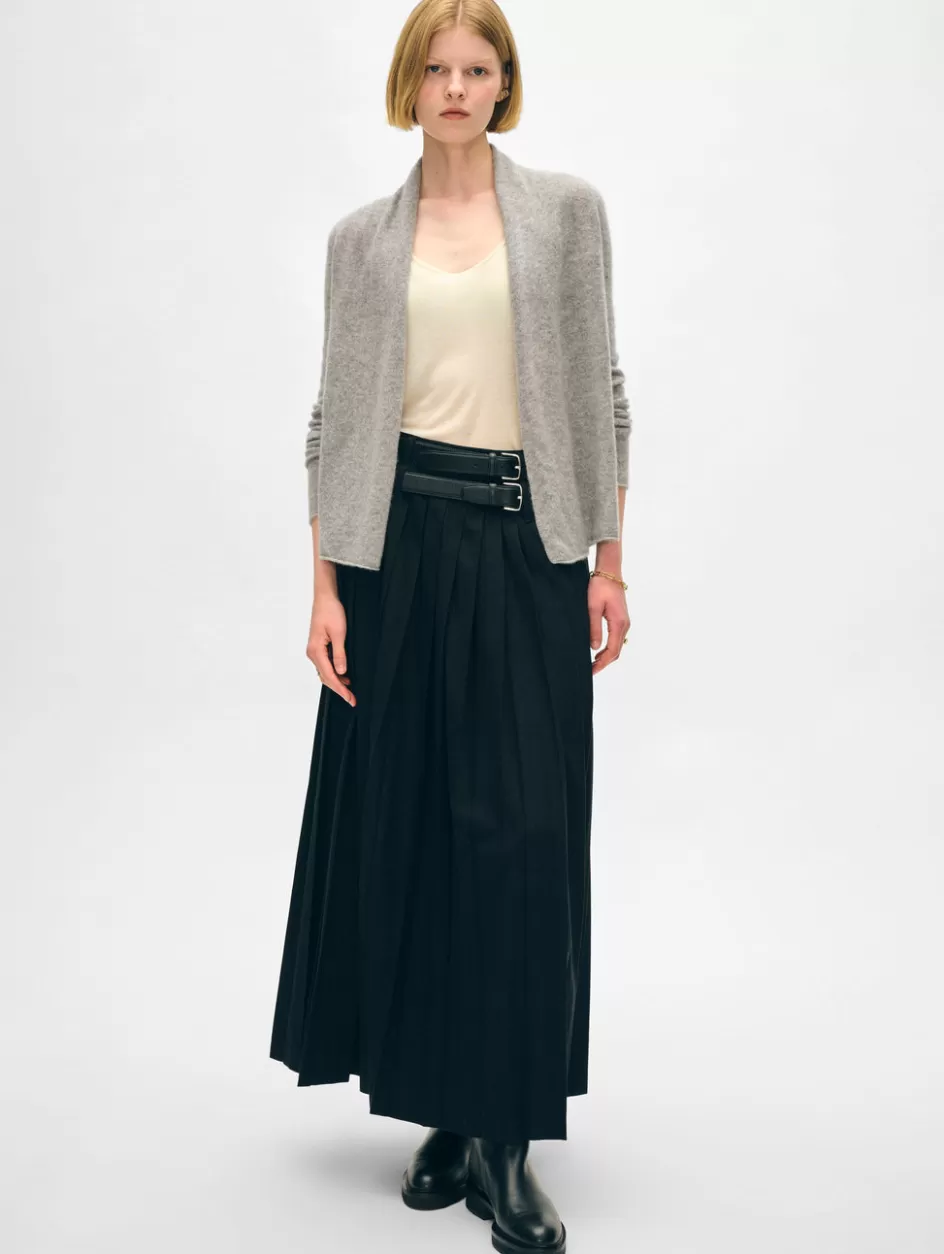 White + Warren Cardigans-cashmere mini trapeze cardigan