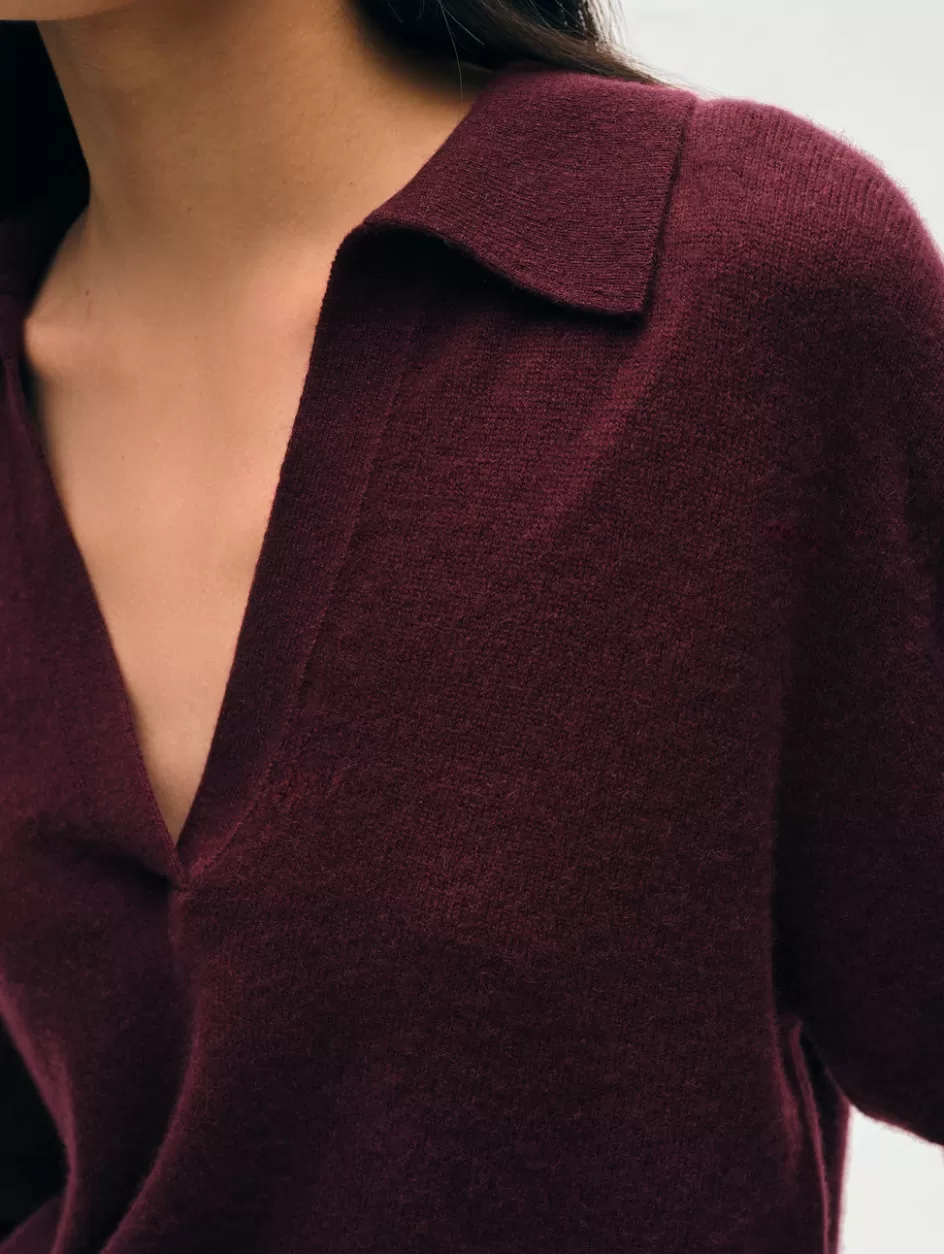 White + Warren Sweaters-cashmere polo