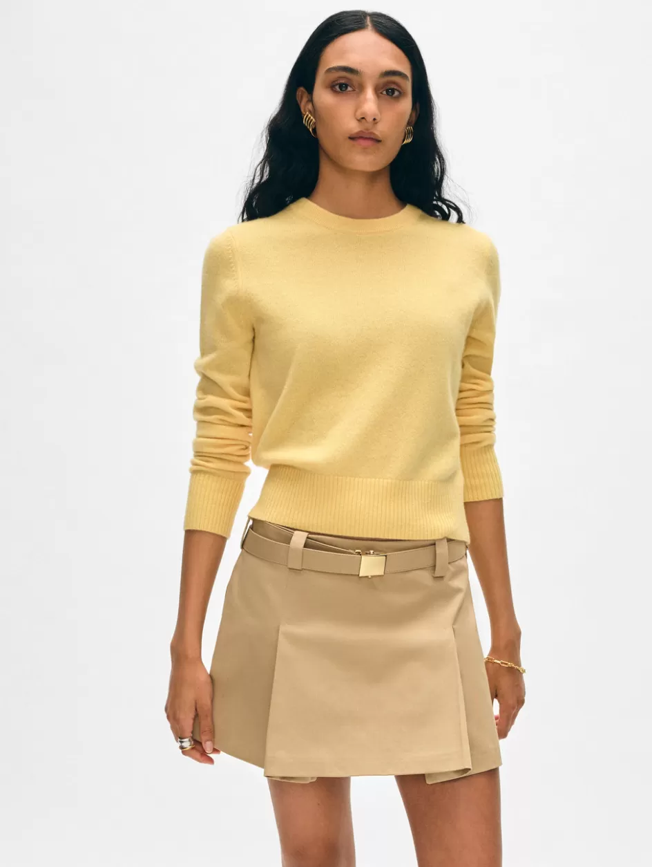 White + Warren Sweaters-cashmere shrunken crewneck