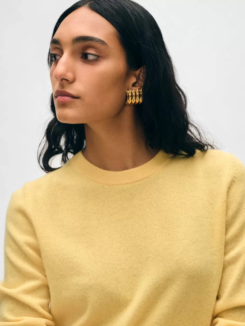 White + Warren Sweaters-cashmere shrunken crewneck