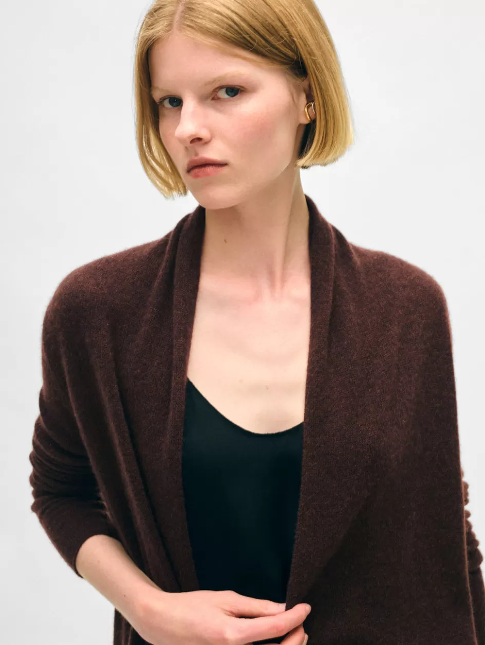 White + Warren Cardigans-cashmere trapeze cardigan