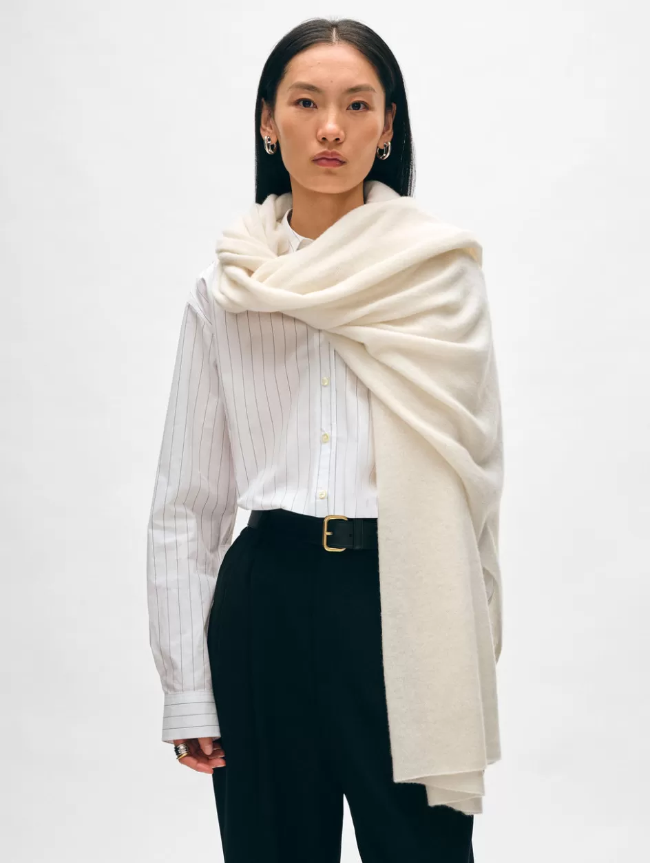 White + Warren Accessories-cashmere travel wrap