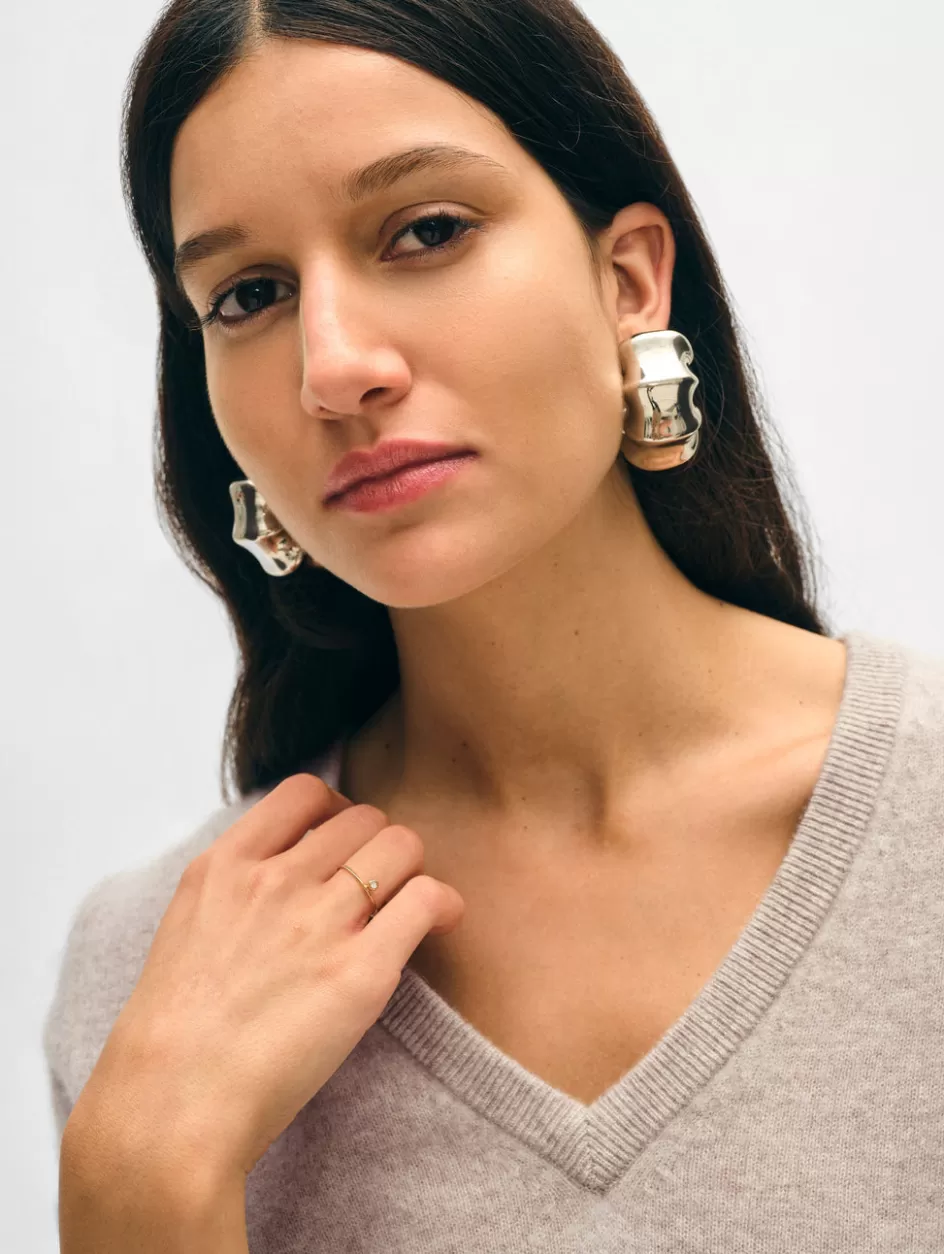 White + Warren Sweaters-cashmere v neck
