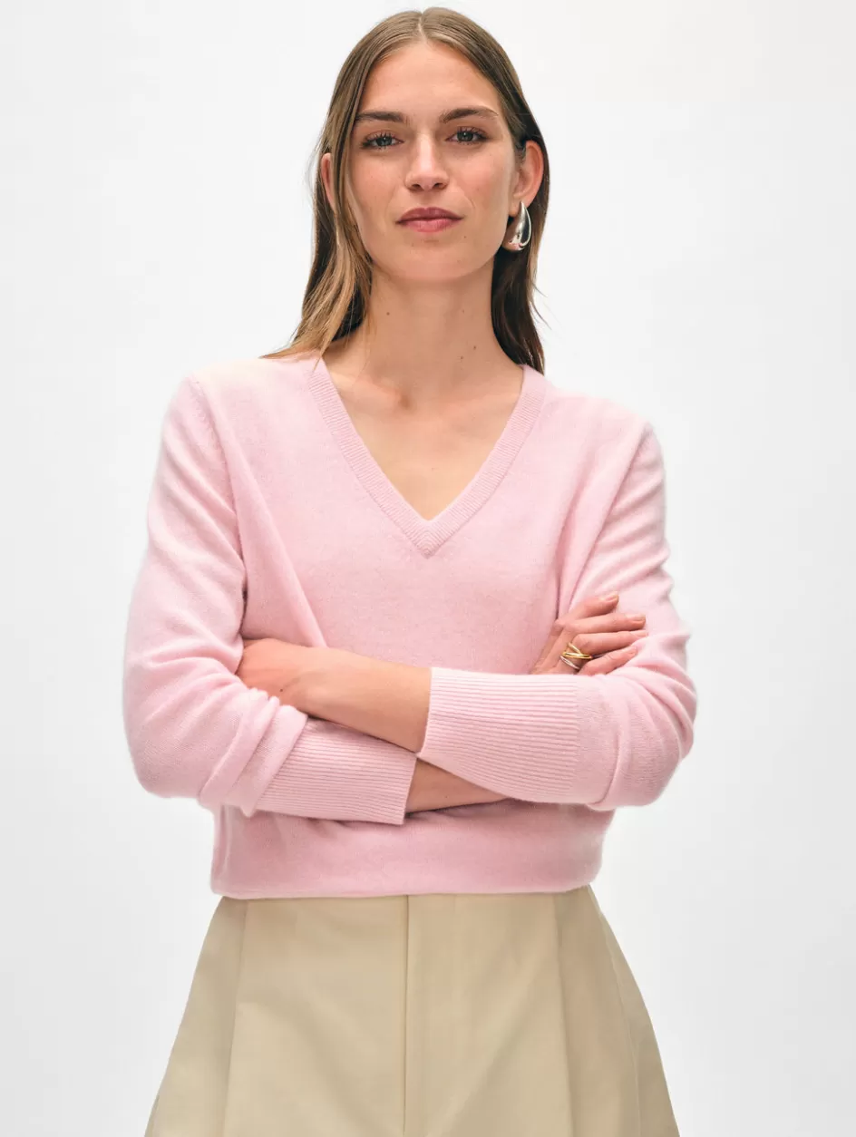 White + Warren Sweaters-cashmere v neck