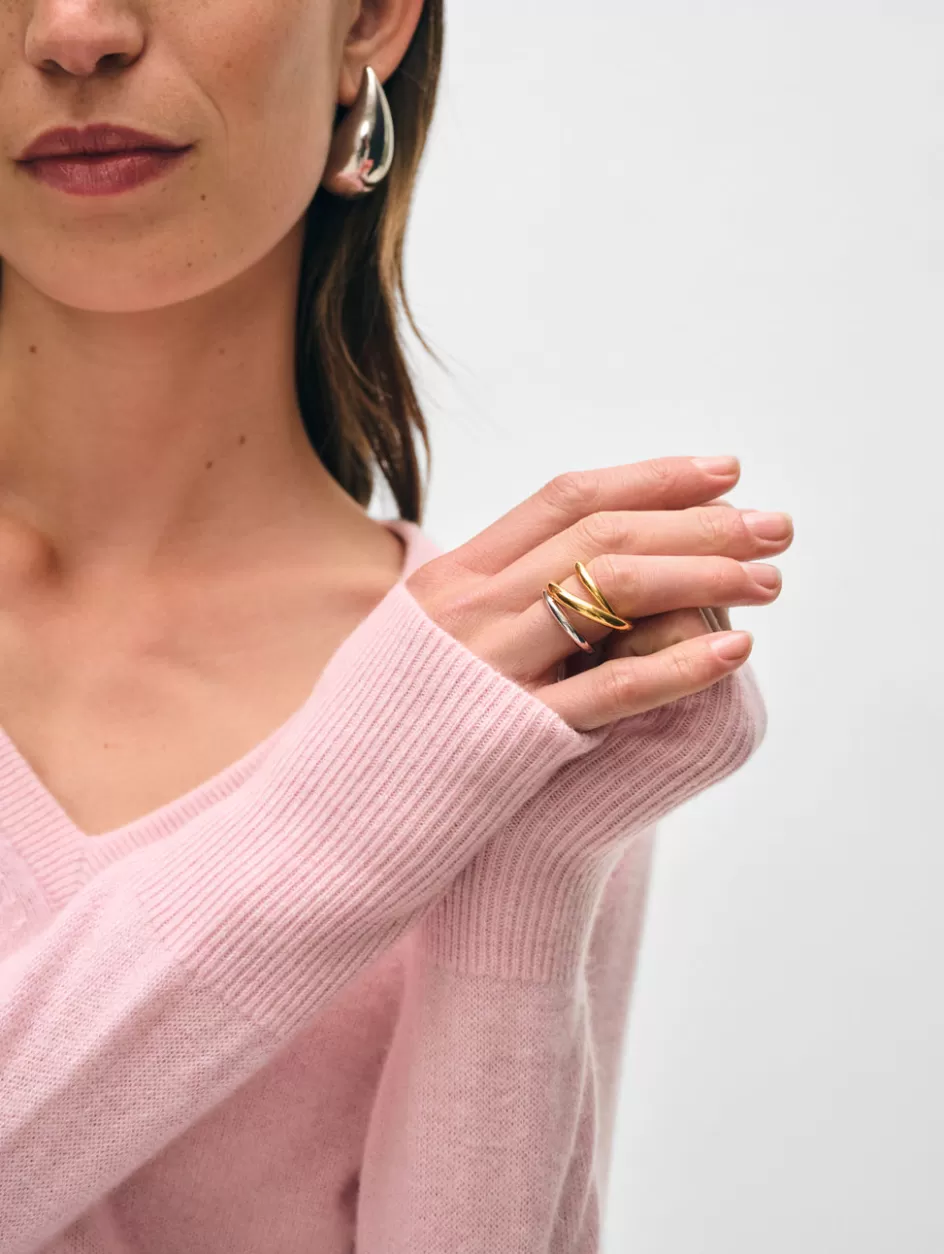 White + Warren Sweaters-cashmere v neck