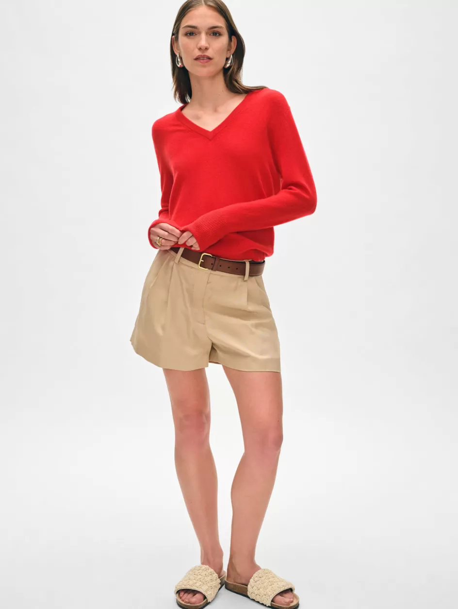 White + Warren Sweaters-cashmere v neck