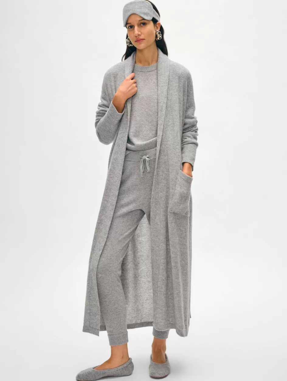 White + Warren Cardigans-long cashmere robe