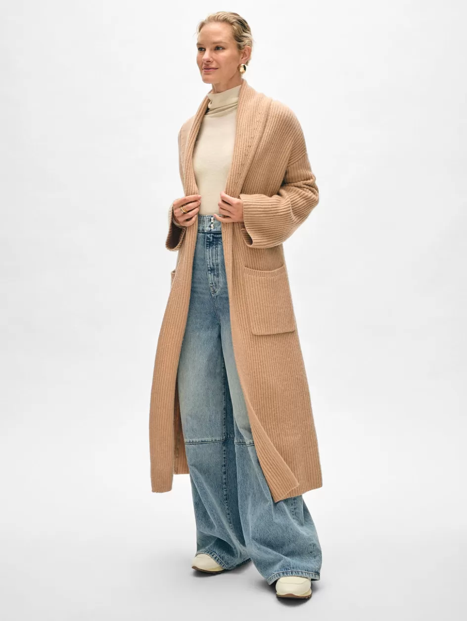 White + Warren Cardigans-merino cashmere luxe coatigan