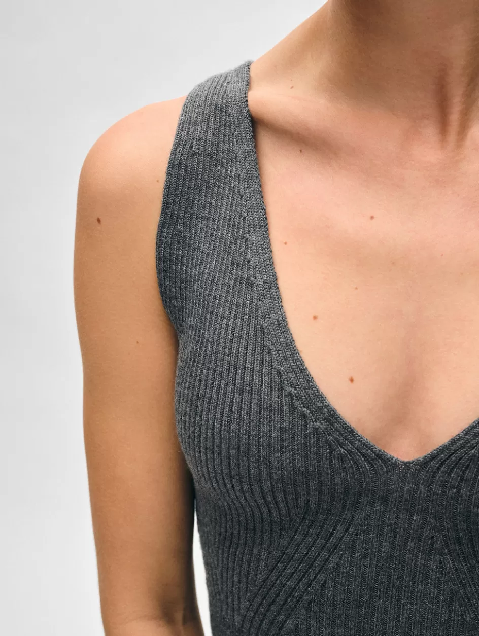 White + Warren Lounge-superfine merino bralette