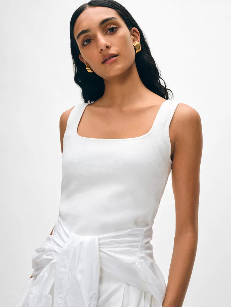 White + Warren Tops-superfine organic cotton tank