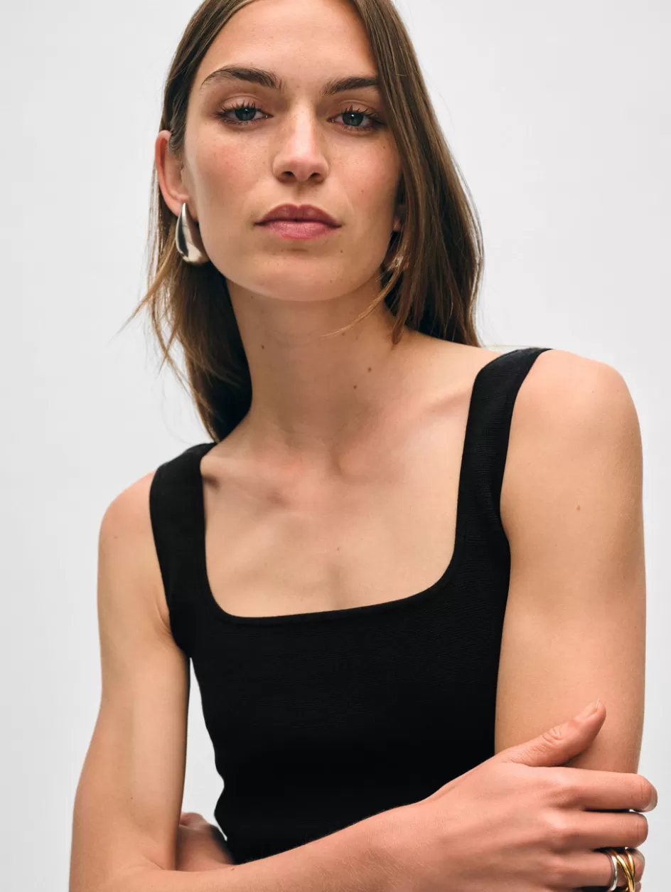 White + Warren Tops-superfine organic cotton tank